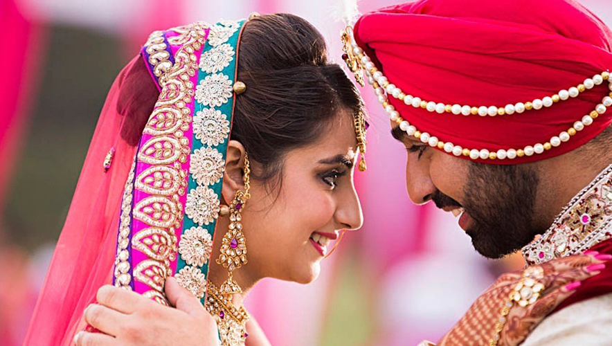 Sikh Groom Bride